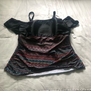 NWT Lane Bryant swim top - plus size 28
